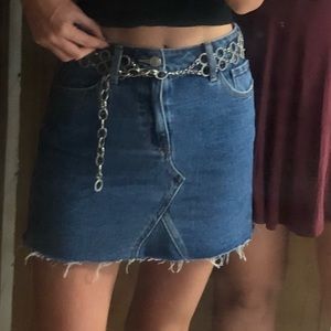 Bullhead Denim Skirt